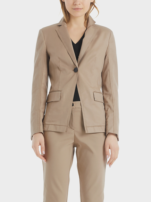 Lässiger Einknopf-Blazer