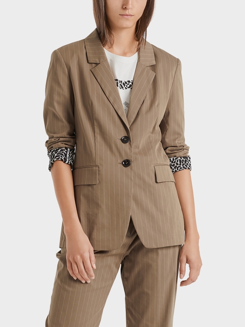 Blazer mit Nadelstreifen