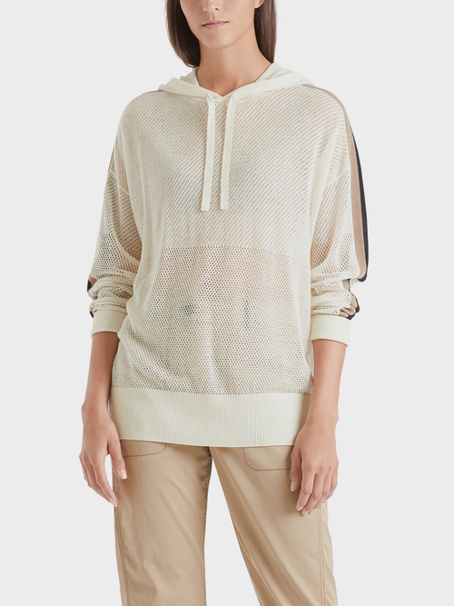 Ajourpullover mit Kaschmiranteil