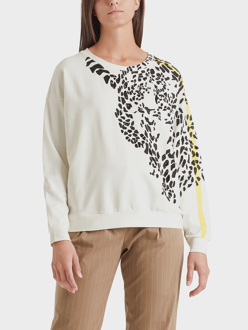 Sweatshirt mit Leopardenmotiv