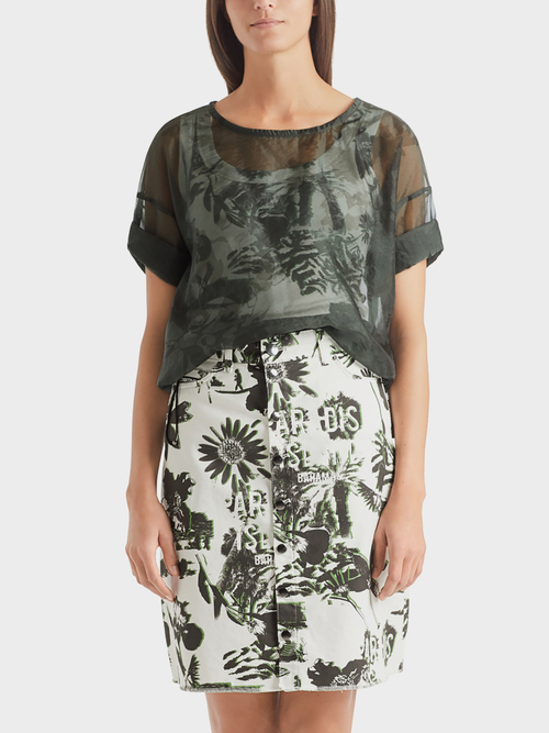 Shirt aus Organza