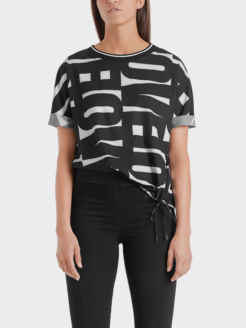 Blusenshirt mit "Love"-Letterprint