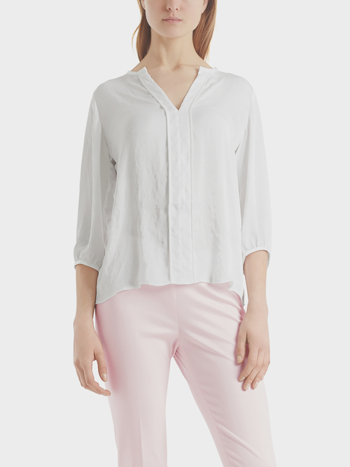 Vloeiende blouse van licht microfiber
