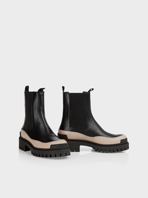Chelsea-Boots mit Statement-Sohle