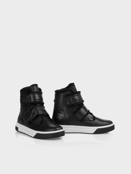 Gefütterte Sneaker-Booties