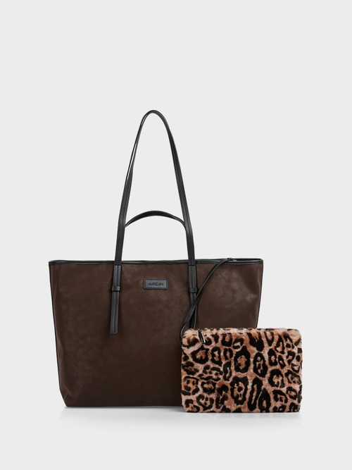 Shopper with Leo inner pockets