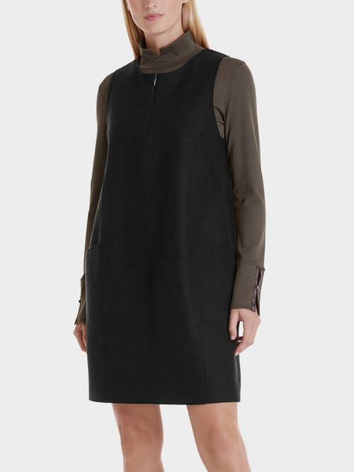 Flanellen jurk 'Knitted in Germany'