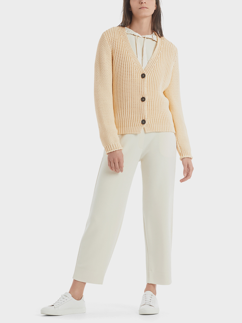 Chunky knit jacket “Knitted in Germany”