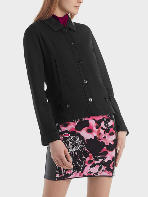 Veste simple en jersey