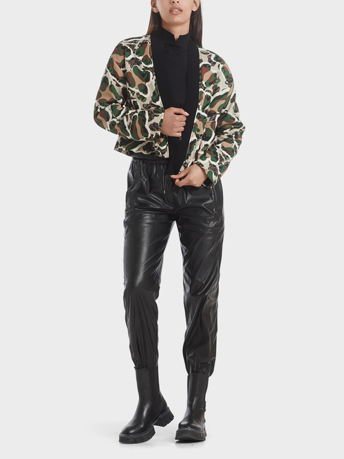 Veste camouflage en jersey scuba
