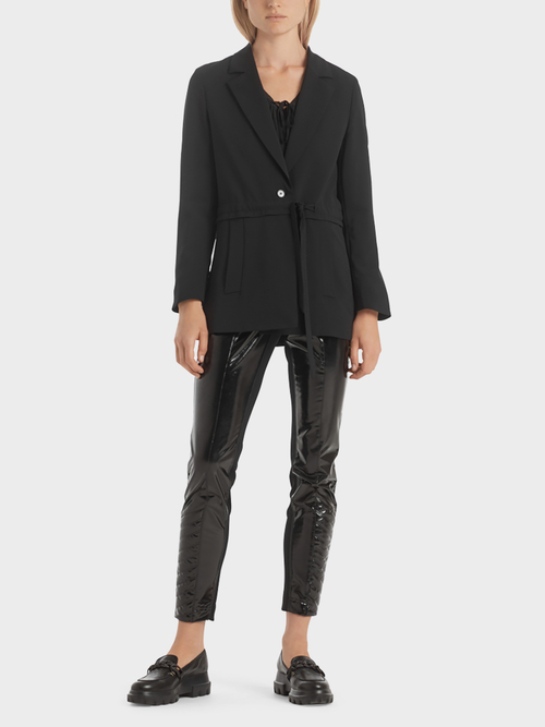 Blazer mit Raffdetail