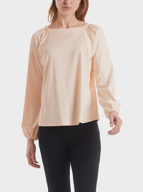 Jerseyshirt mit Carmen-Ausschnitt