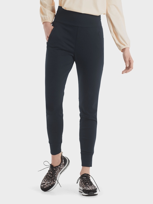 Stretchhose mit hohem Bund