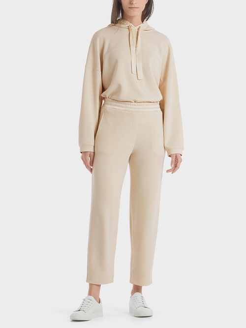 Ritzy jogging pants with silk waistband