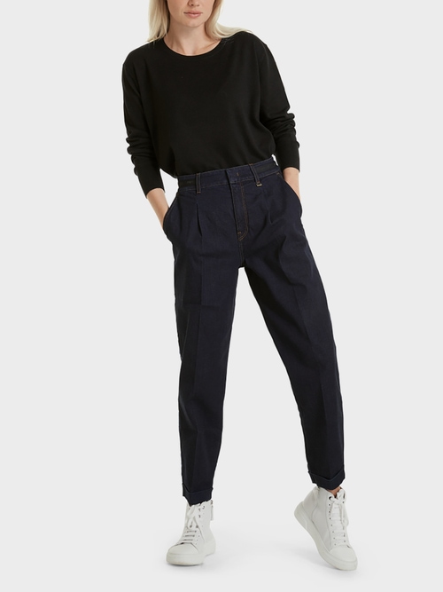 Lässige High-Waist-Jeans