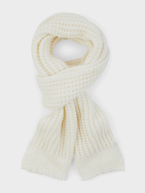 Warm knitted scarf “Knitted in Germany”
