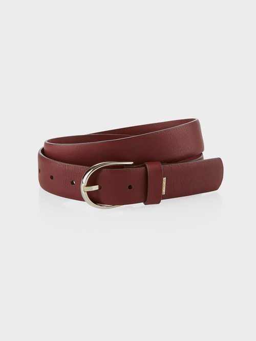 Ceinture en cuir sobre