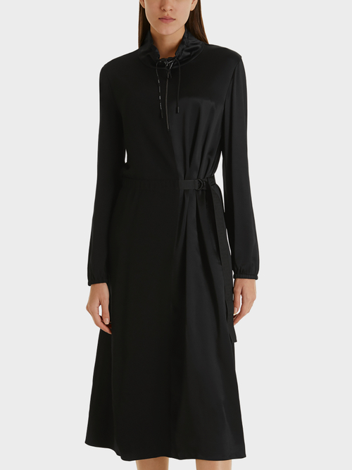 Dress with an asymmetric look