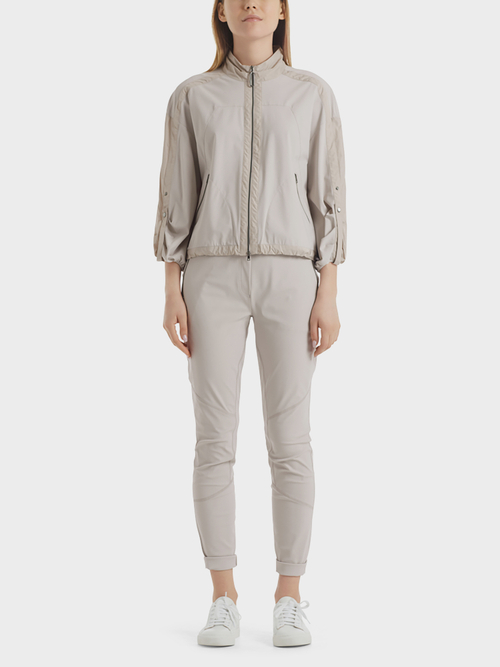 Blouson jacket with parachute details