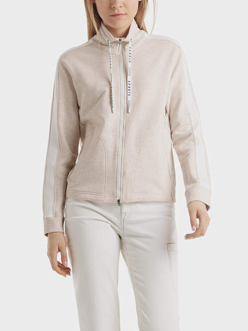 Jacke mit Lurexfäden
