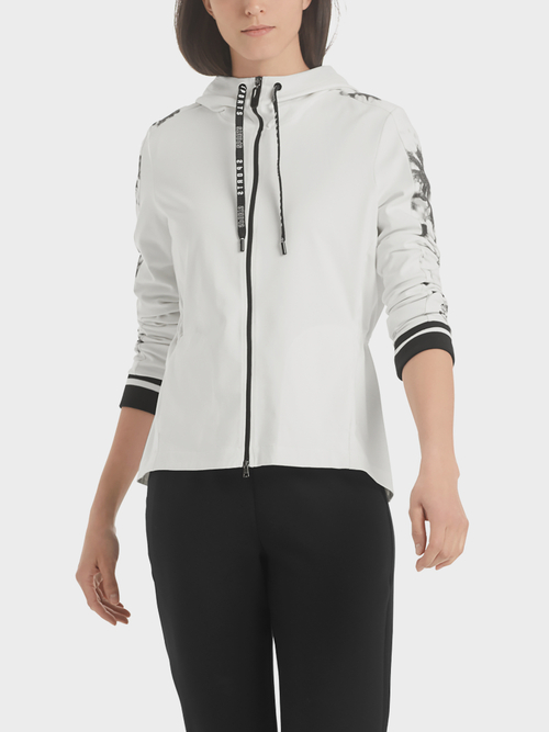 Stretchige Kapuzenjacke