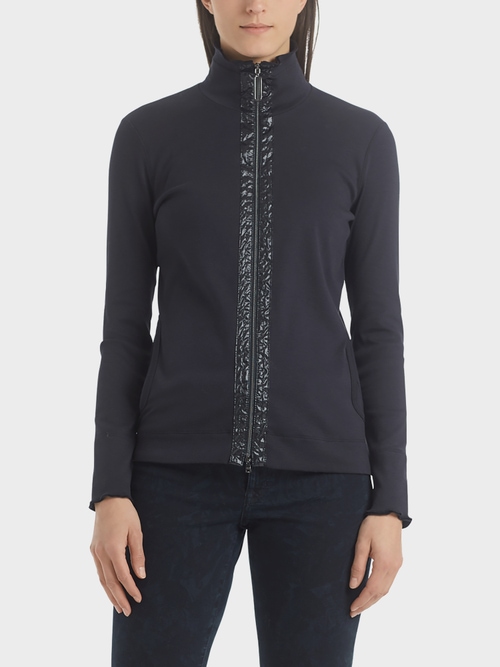 Jacke mit Nylondetails
