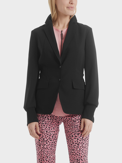 Blazer mit Sweatshirt-Ärmeln
