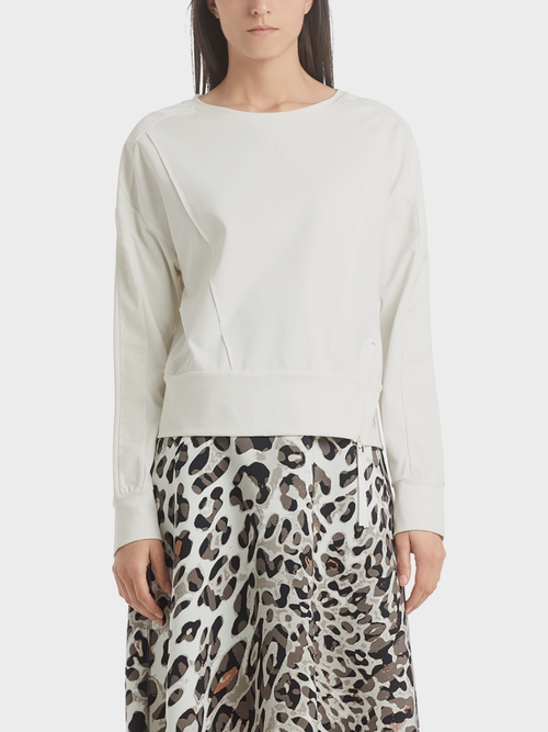Sweatshirt mit Reißverschluss-Detail