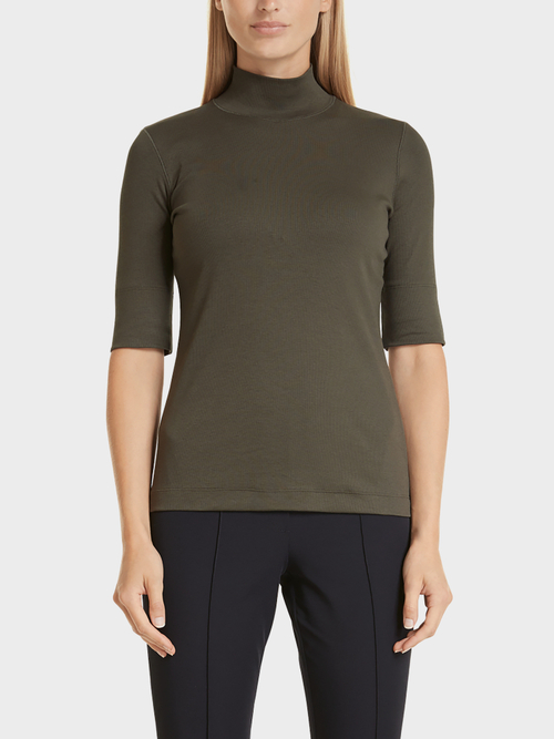 Shirt met opstaande kraag