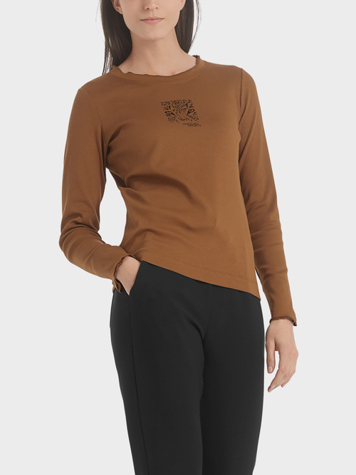 Shirt mit Leomotiv