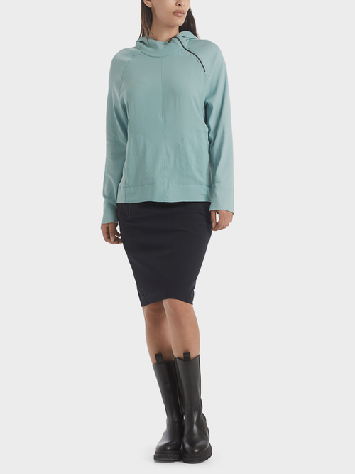 Blusenshirt mit Kapuze
