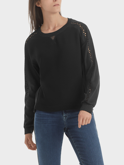 Blouseshirt met cut-outs