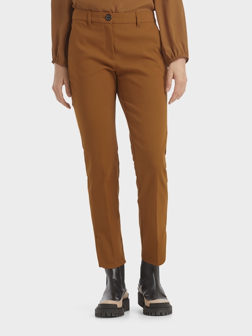 Stretch cotton pants