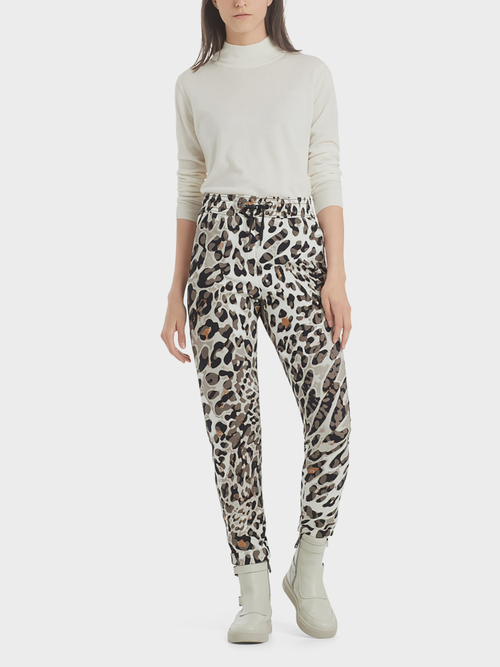 Pantalon en doux jersey stretch