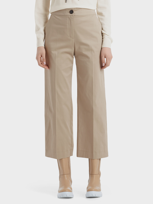 Pants with wide legs