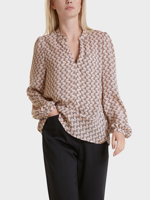 Bluse mit Leopardenmuster