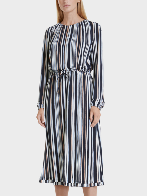 Gestreiftes Jerseykleid