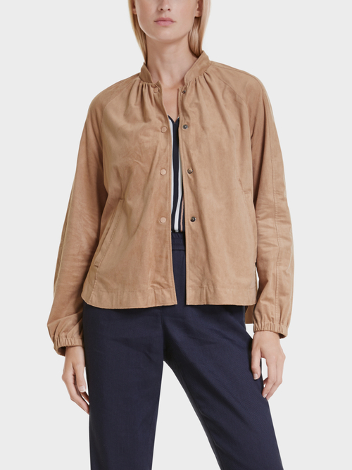 Jacke aus Fun-Velours