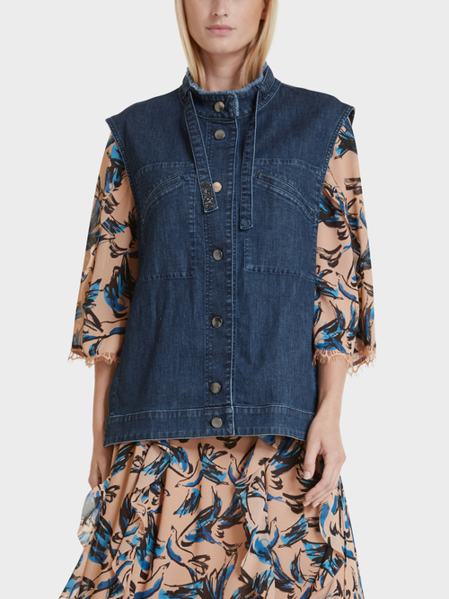 Denim-Weste "Rethink Together"