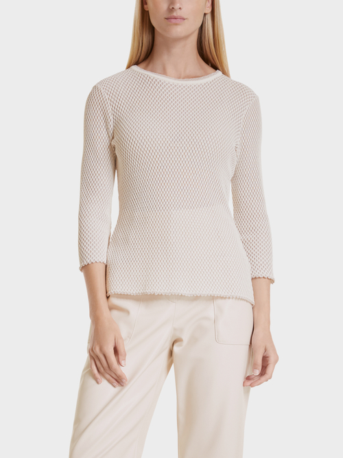 Glitterstrickpullover "Rethink Together"