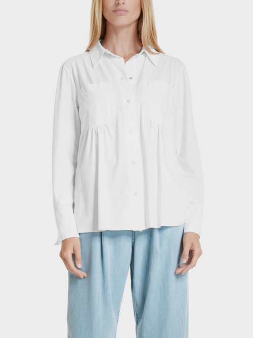 Stretchbluse aus Jersey