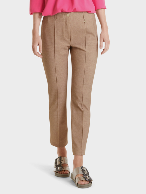Stretchhose in Web-Optik