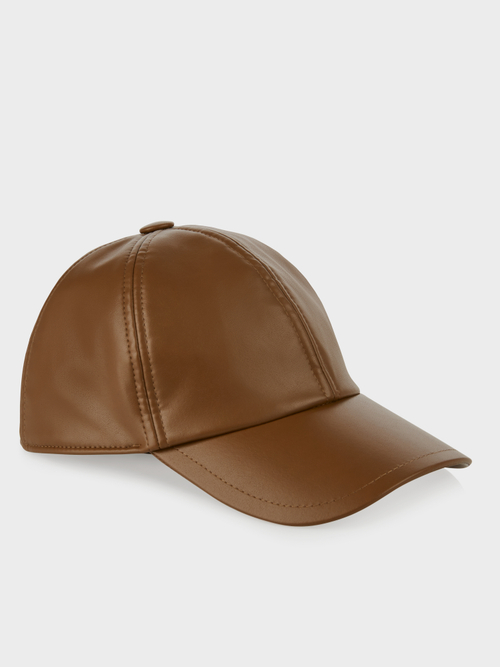 Cap aus Fun-Nappaleder