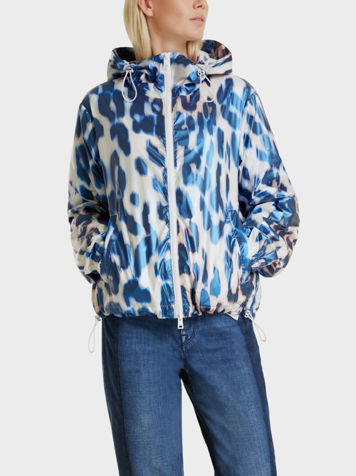 Veste à la brillance irisée