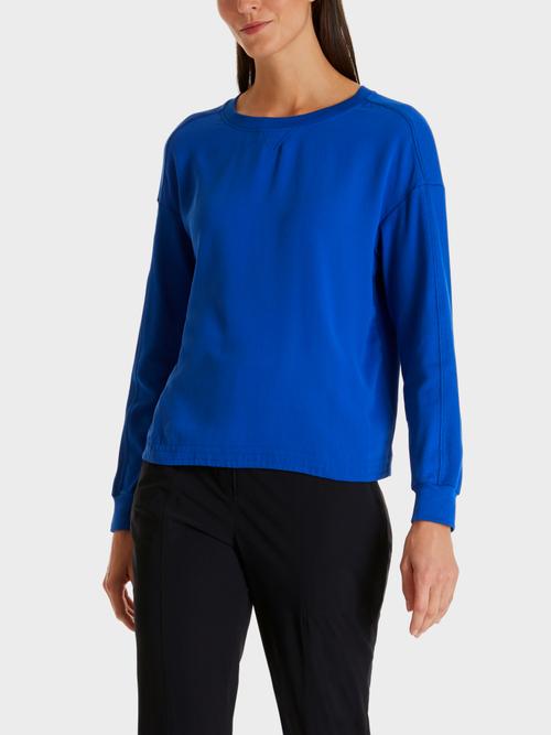 Blusenshirt aus Materialmix