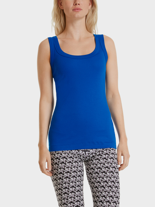 Tanktop aus Feinripp