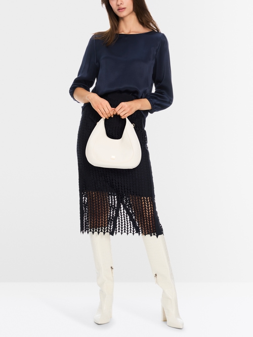 Losse zijden blouse