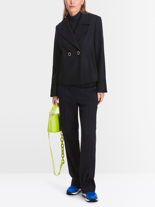 Veste d'extérieur style caban