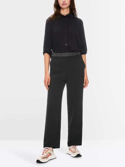 Modèle WUSU - Pantalon à enfiler avec taille haute