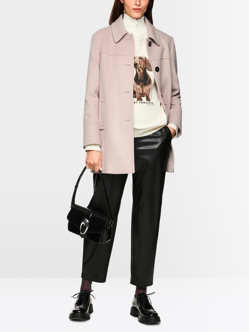 Jacke aus Schurwolle mit Kaschmir